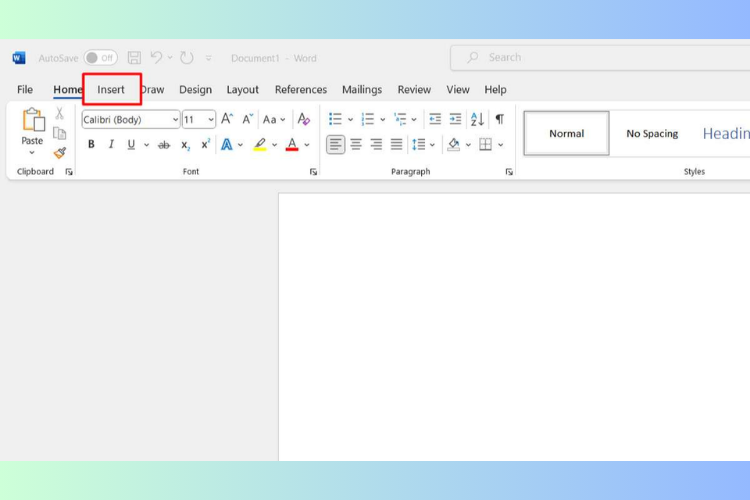 Cách chèn file PDF vào Word hình 1
