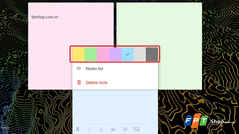 Cách tạo ghi chú bằng&nbsp;Sticky Notes - hình 7