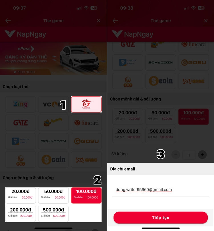 Hướng dẫn nạp thẻ Liên Quân đơn giản, nhanh chóng và an toàn - hình 14