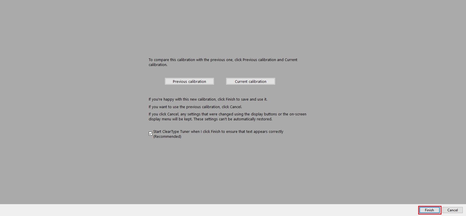 Hướng dẫn cách chỉnh màu màn hình laptop Win 10 12