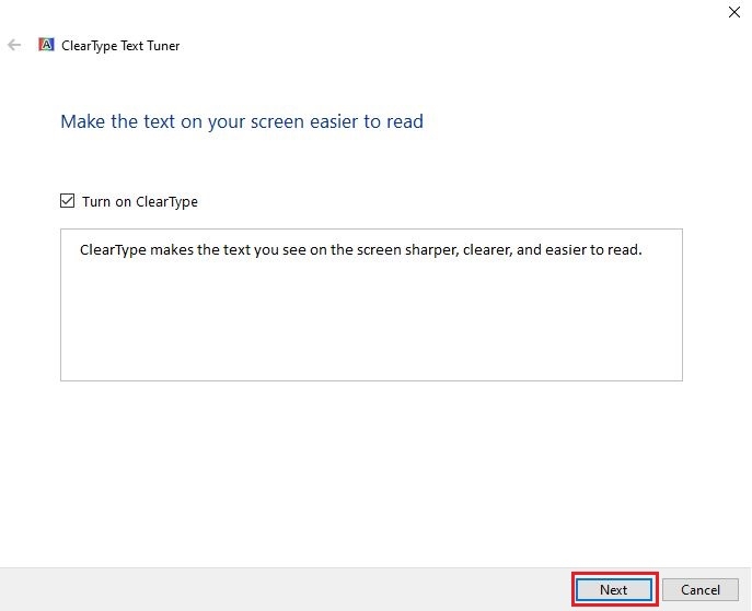 Hướng dẫn cách chỉnh màu màn hình laptop Win 10 13