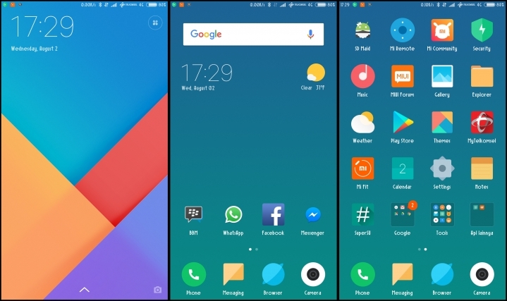 hệ điều hành MIUI của Xiaomi