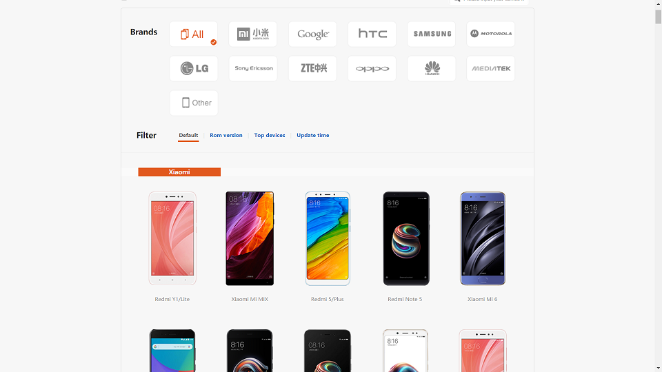 hệ điều hành MIUI của Xiaomi