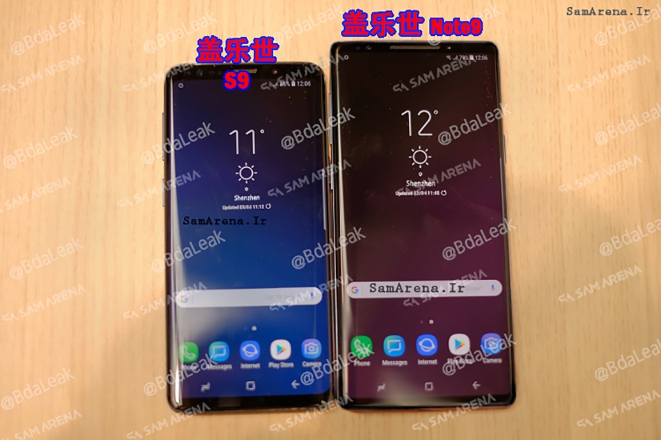 Galaxy Note 9 lộ ảnh thực tế