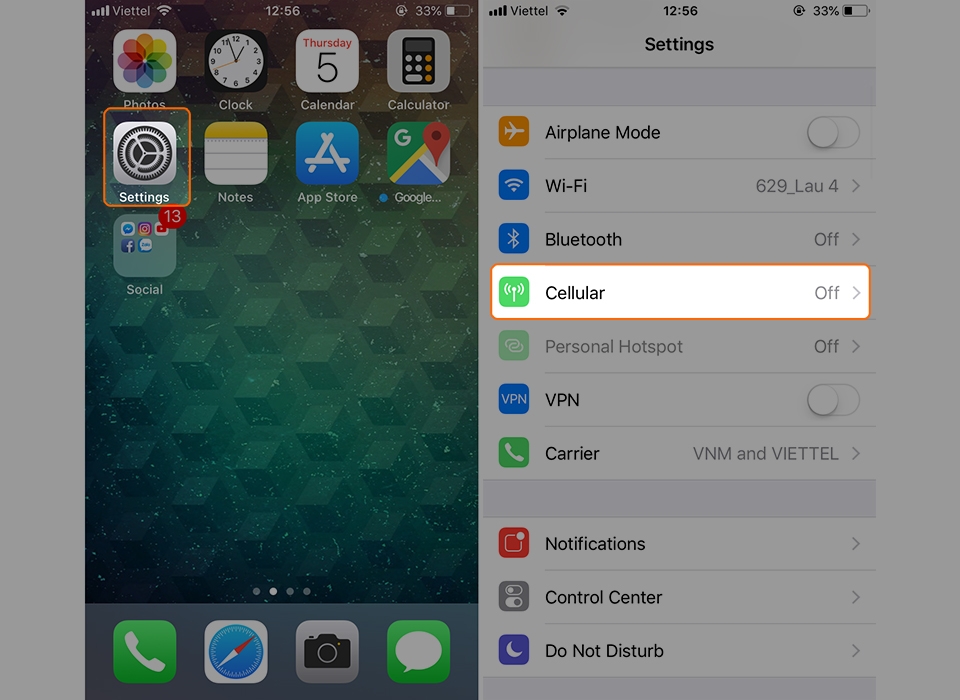 Tăng khả năng bắt sóng điện thoại trên iPhone (Ảnh 2) Tăng khả năng bắt sóng điện thoại trên iPhone (Ảnh 2)