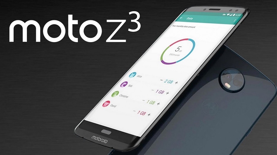 Smartphone tầm trung Moto Z3 Play rò rỉ cấu hình 3
