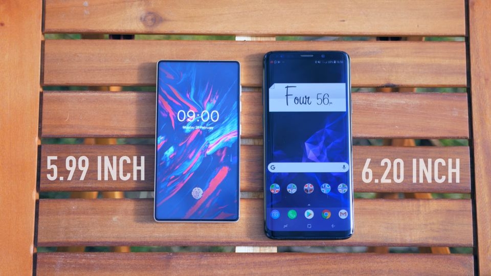 smartphone không viền màn hình Doogee Mix 4