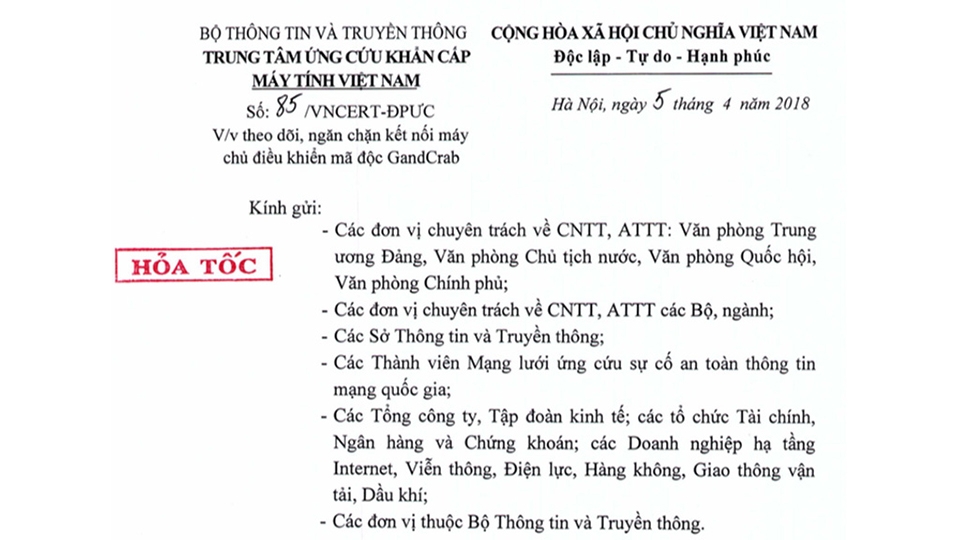 Mã độc tống tiền GandCrab lây nhiễm ở Việt Nam! (Ảnh 3)
