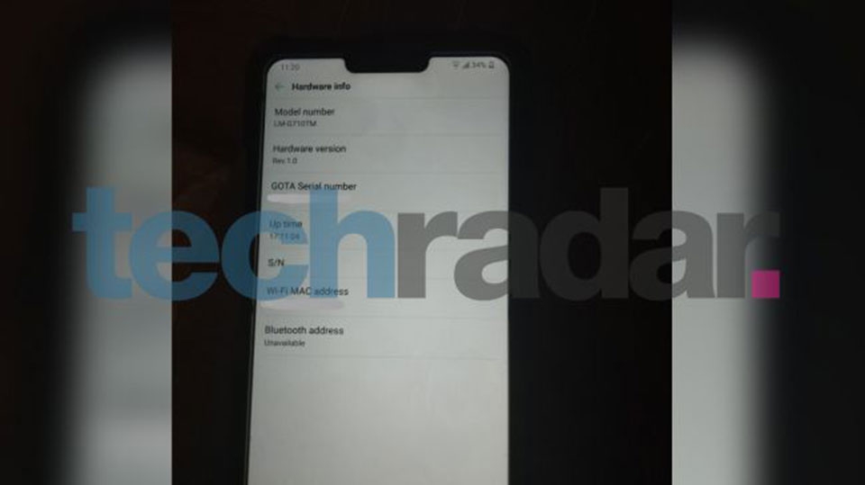 Hình ảnh thực của LG G7 ThinQ bất ngờ lộ diện