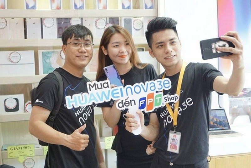 FPT Shop tưng bừng mở bán siêu phẩm tầm trung Huawei Nova 3e
