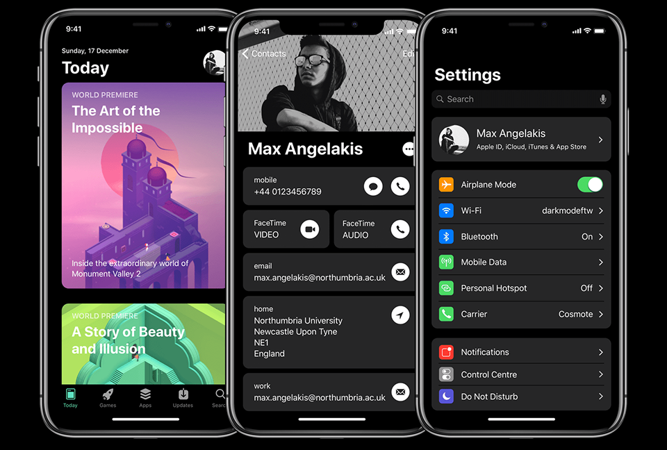 concept iOS 12