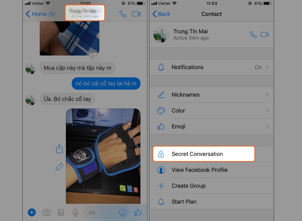 Cách sử dụng Messeger tránh bị Facebook quét tin nhắn (Ảnh 3) Cách sử dụng Messeger tránh bị Facebook quét tin nhắn (Ảnh 3)