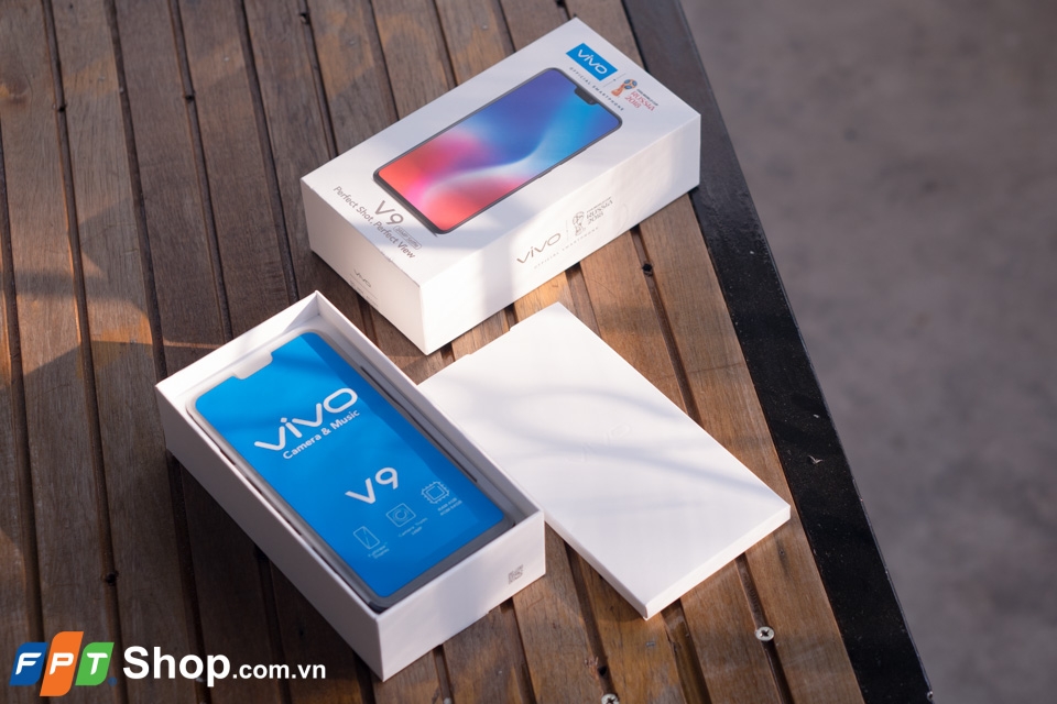 Hộp máy chính thức của Vivo V9 Hộp máy chính thức của Vivo V9