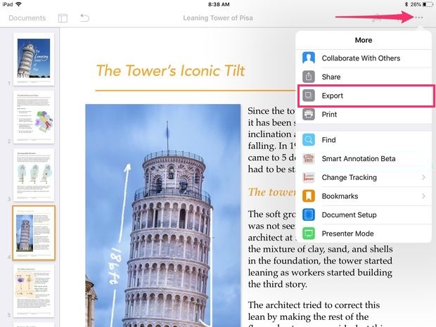 bút cảm ứng trên iPad 2018