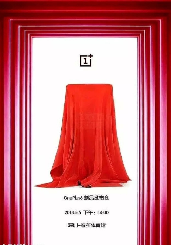 OnePlus 6 sẽ được trình làng vào cuối tháng 4, chính thức lên kệ từ ngày 5 tháng 5