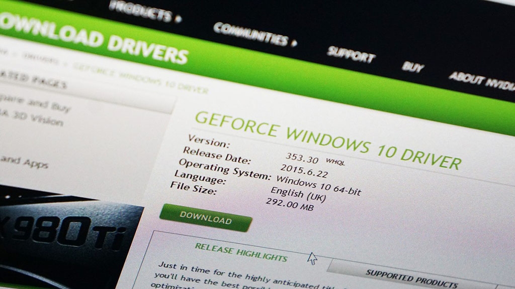 GPU GeForce trên nền tảng Windows 32 bit GPU GeForce trên nền tảng Windows 32 bit
