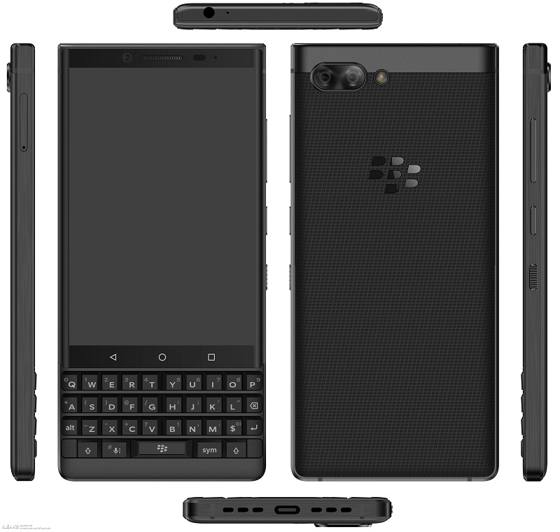 BlackBerry Athena xuất hiện với bàn phím QWERTY, camera kép