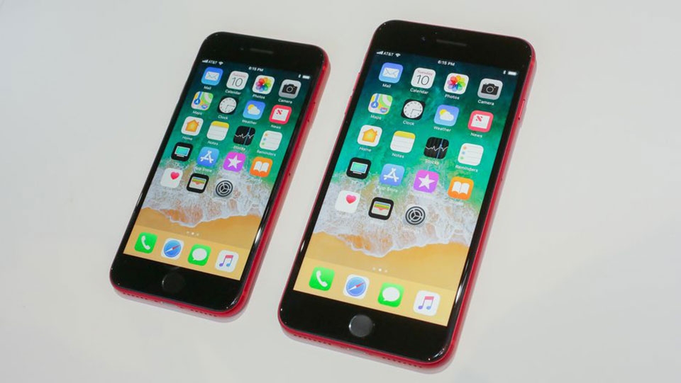 Trên tay iPhone 8 RED và iPhone 8 Plus RED Trên tay iPhone 8 RED và iPhone 8 Plus RED