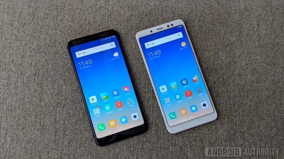 Xiaomi Redmi Note 5 chạy Android 7.1.