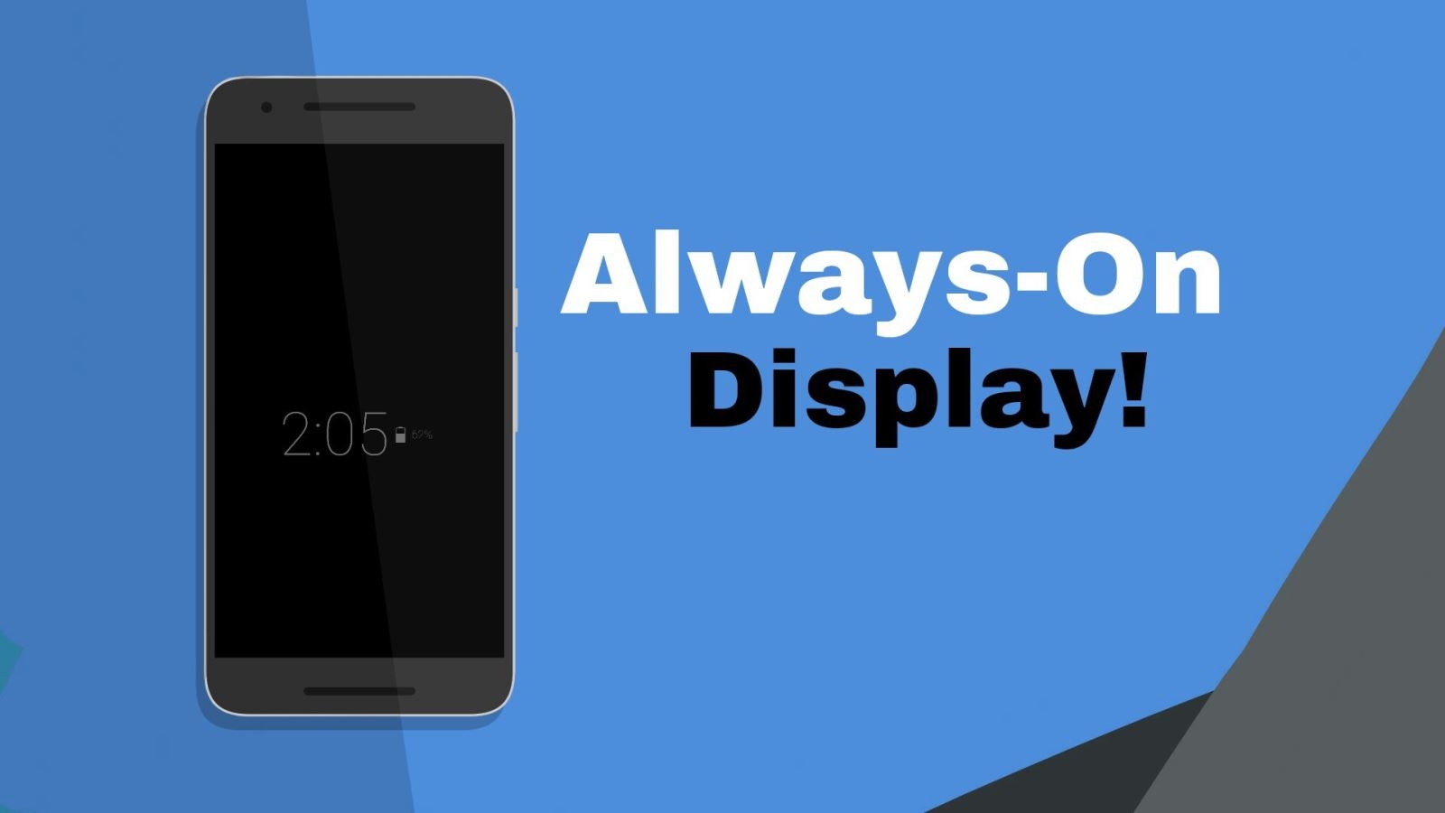Android P đã tích hợp Always On Display Android P đã tích hợp Always On Display
