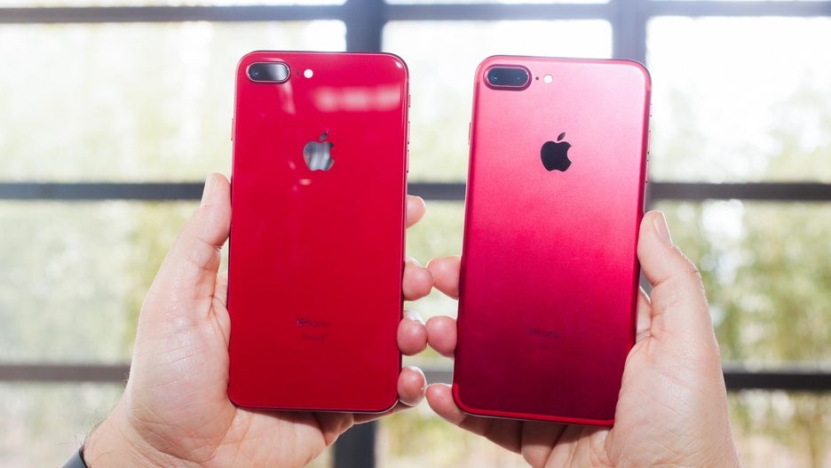 Trên tay iPhone 8 RED và iPhone 8 Plus RED