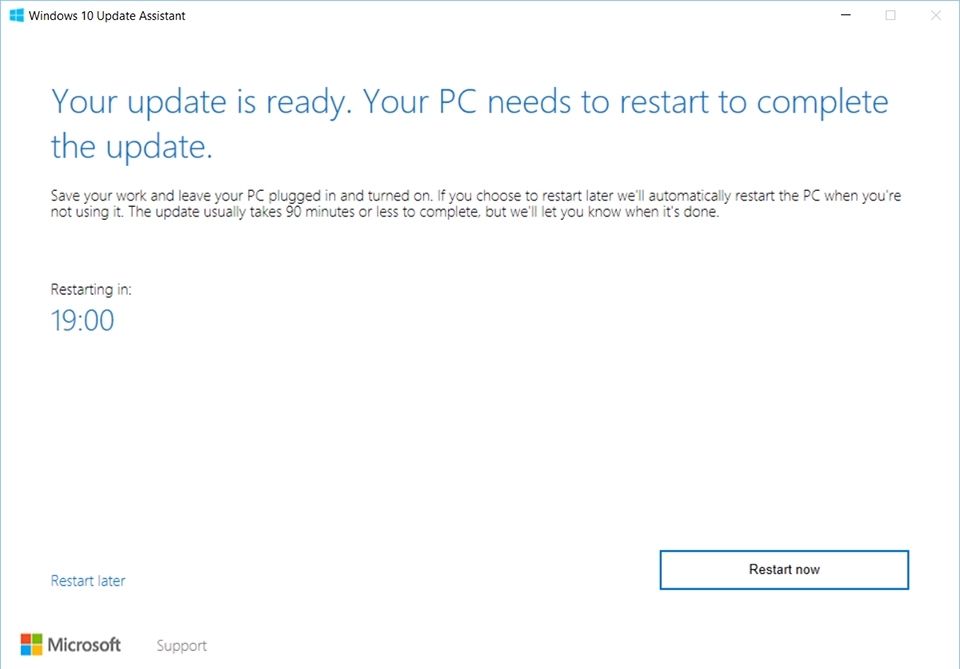Hai cách để bạn cập nhật Windows 10 Spring Creators (Ảnh 4) Hai cách để bạn cập nhật Windows 10 Spring Creators (Ảnh 4)