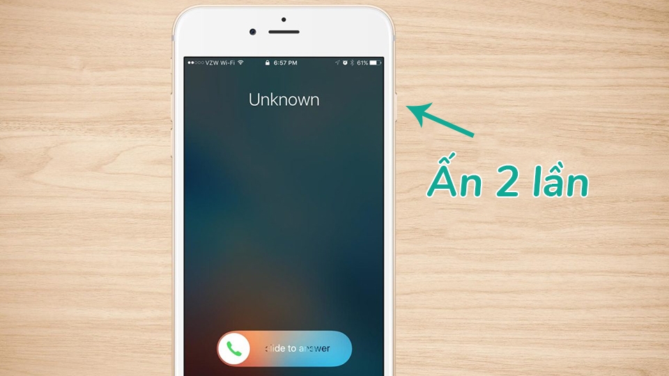 Cách từ chối cuộc gọi trên iPhone khi màn hình khóa (Ảnh 3)