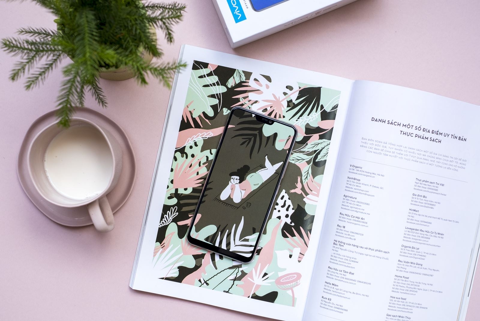 Vivo V9 Sắm Vivo V9 online, nhận thêm sạc dự phòng Yoobao từ FPT Shop