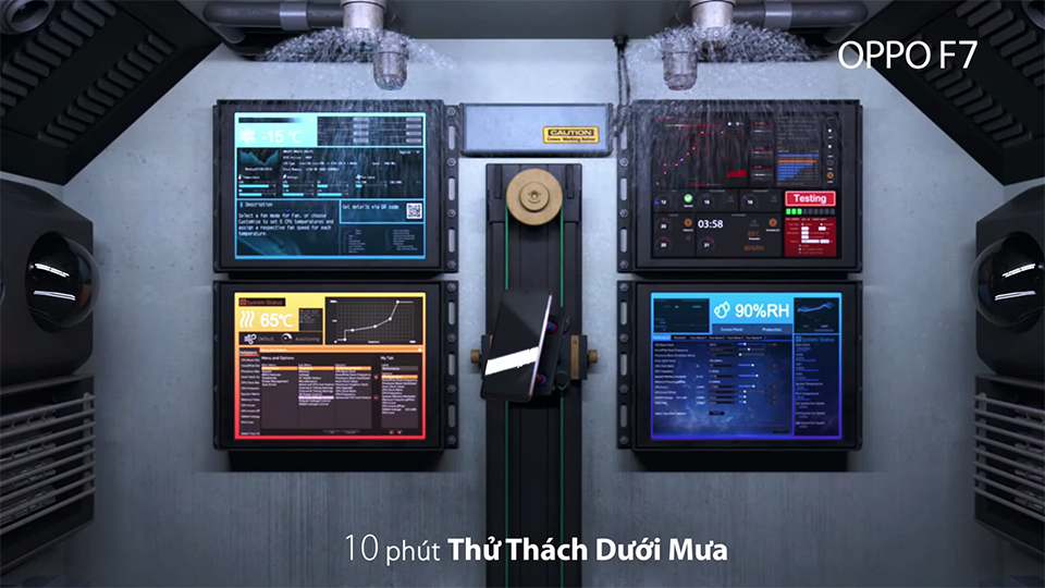 Thử nghiệm OPPO F7 02 Thử nghiệm OPPO F7 02