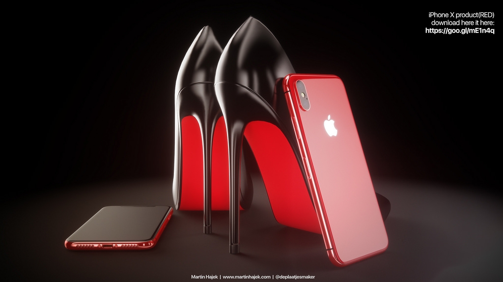 iPhone X màu đỏ đẹp như thế này sao?
