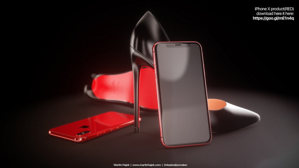 iPhone X màu đỏ đẹp như thế này sao?