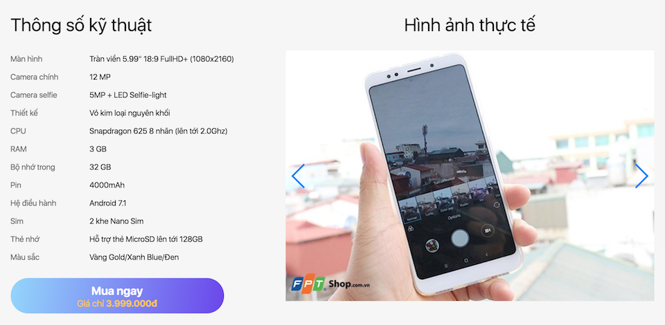 Xiaomi Redmi 5 Plus đang nhận được rất nhiều đơn đặt hàng của người dùng.
