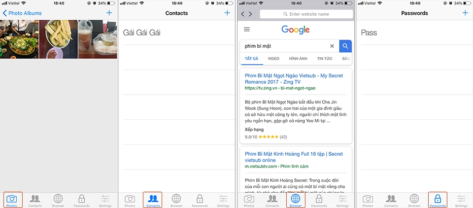 Cách giấu mọi dữ liệu trên iPhone với Fake Calculator (Ảnh 5) Cách giấu mọi dữ liệu trên iPhone với Fake Calculator (Ảnh 5)