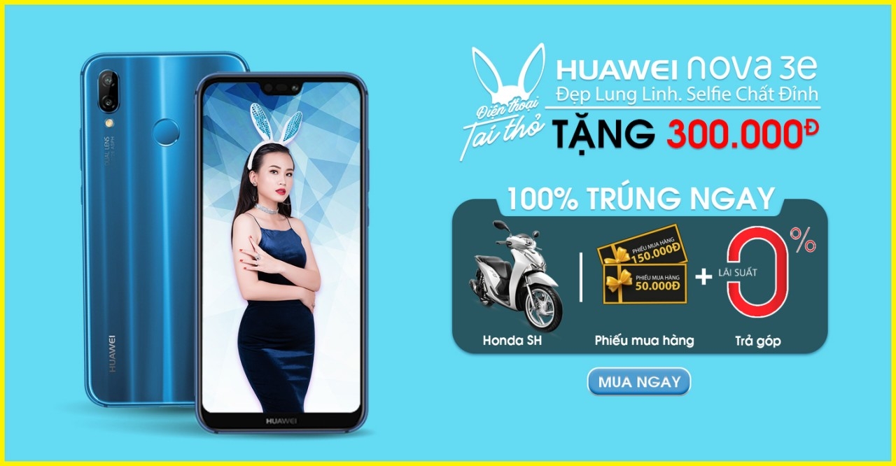 Đã tìm ra chủ nhân đầu tiên trúng thưởng xe SH 125i khi mua Huawei Nova 3e tại FPT Shop