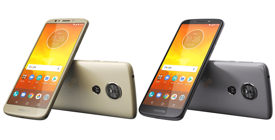 Motorola Moto E5 Render photos