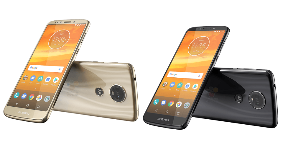 Bộ ảnh render Moto E5 Plus