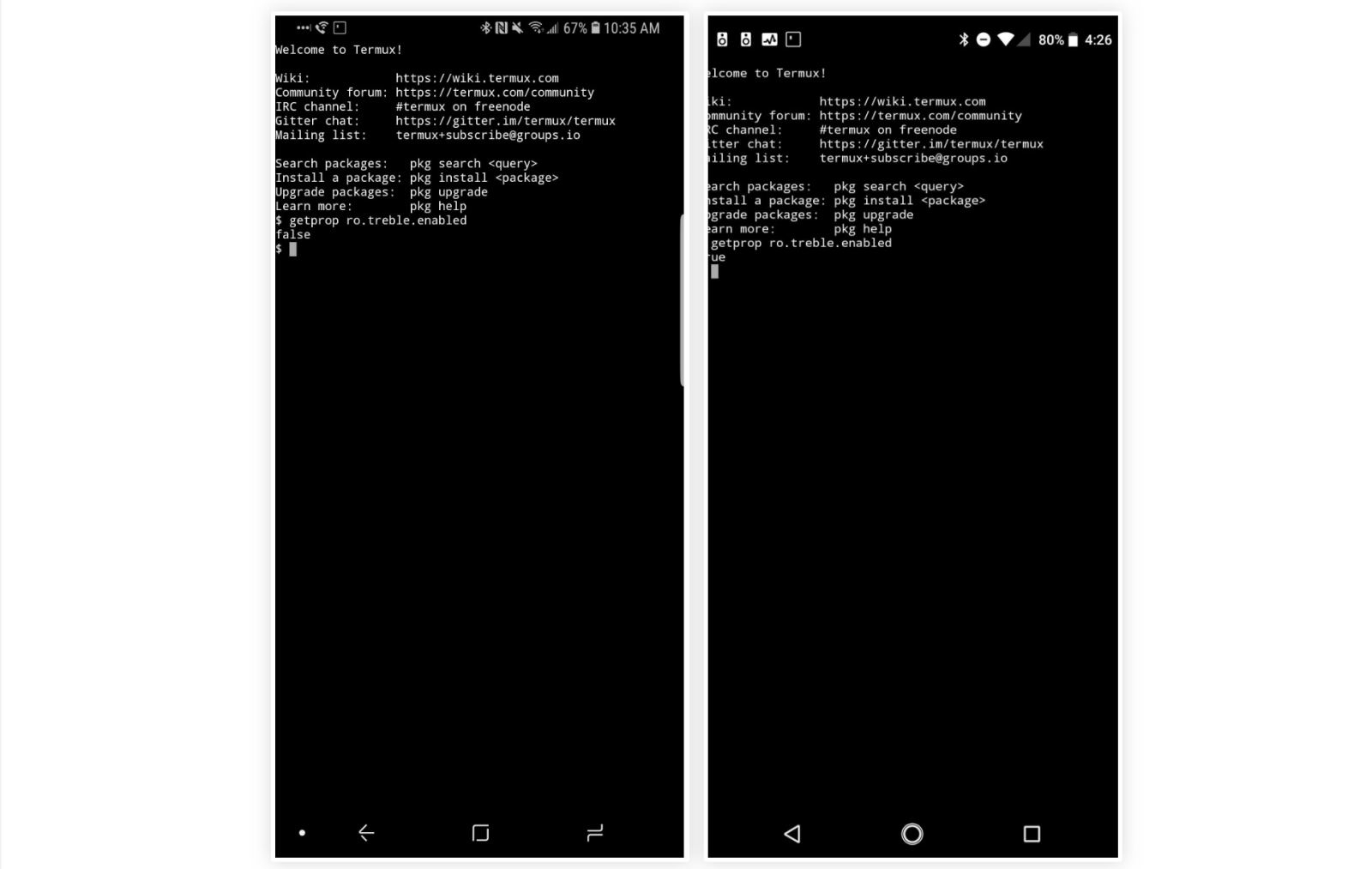 Kiểm tra smartphone của bạn có hỗ trợ Project Treble?