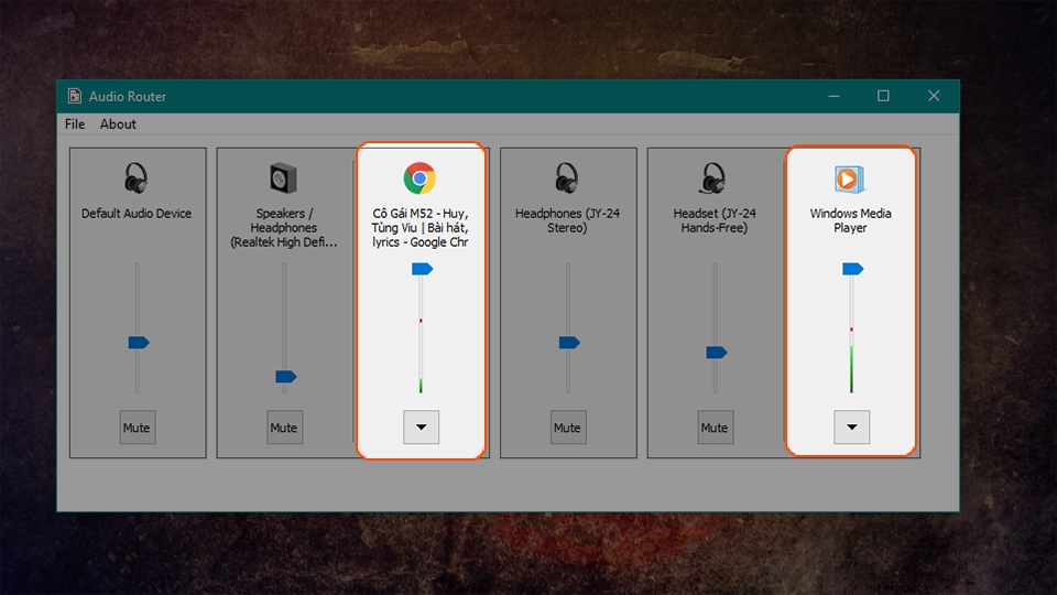 Dùng song song loa ngoài và tai nghe trên máy tính (Ảnh 5) Dùng song song loa ngoài và tai nghe trên máy tính (Ảnh 5)