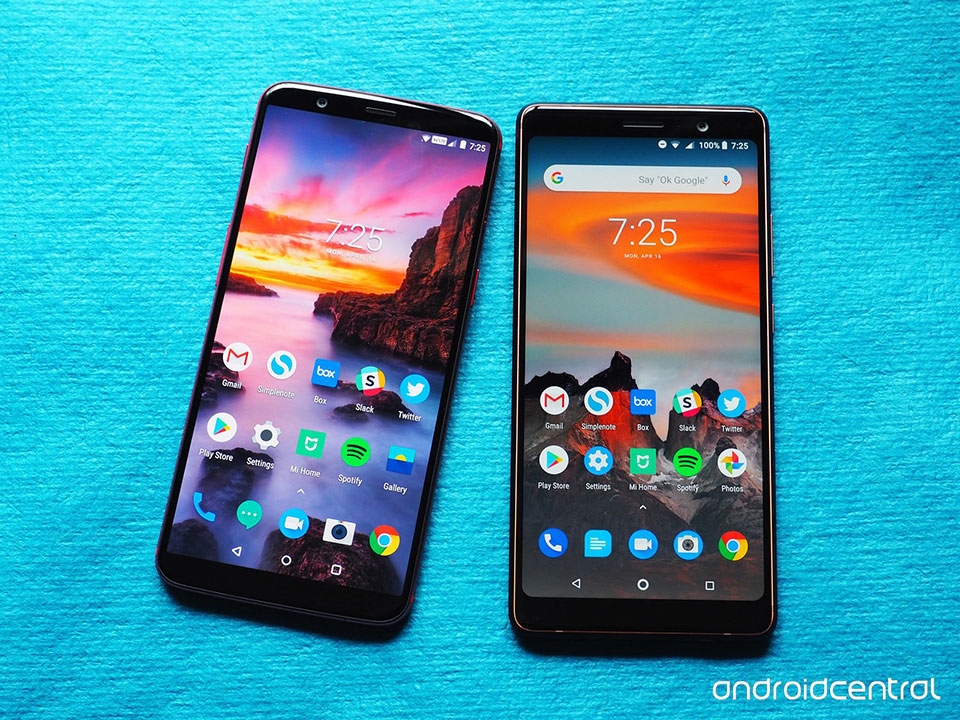 So sánh Nokia 7 Plus vs OnePlus 5T So sánh Nokia 7 Plus vs OnePlus 5T