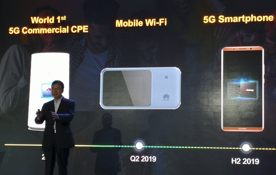 Smartphone 5G Huawei