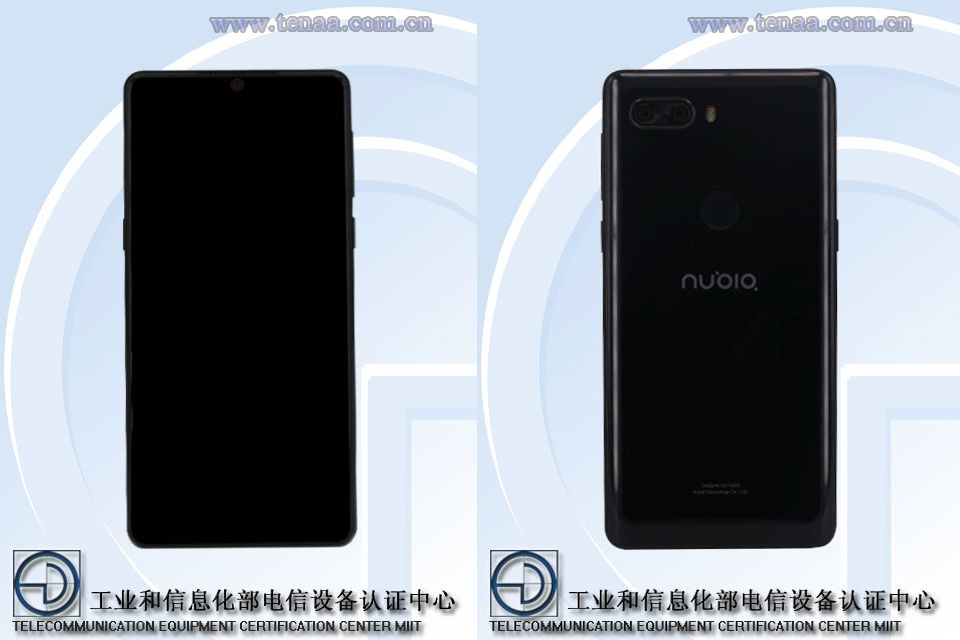 Nubia Z18 xuất hiện trên TENAA