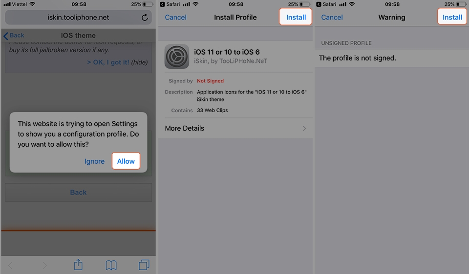 Hướng dẫn đổi giao diện iPhone sang iOS 6 (Ảnh 3)