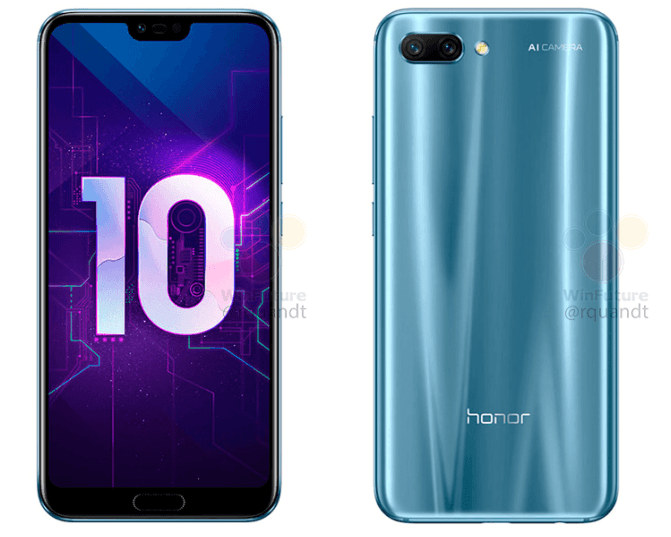 Hình ảnh chính thức của smartphone Honor 10 (ảnh 3)