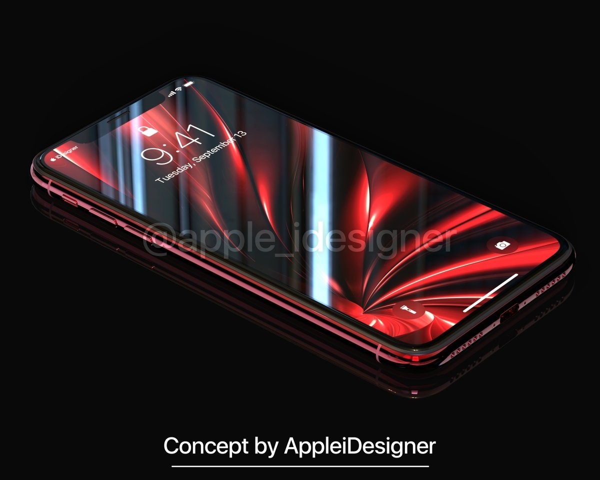 Xuất hiện thêm loạt hình ảnh iPhone X màu đỏ đẹp đến khó tin 3