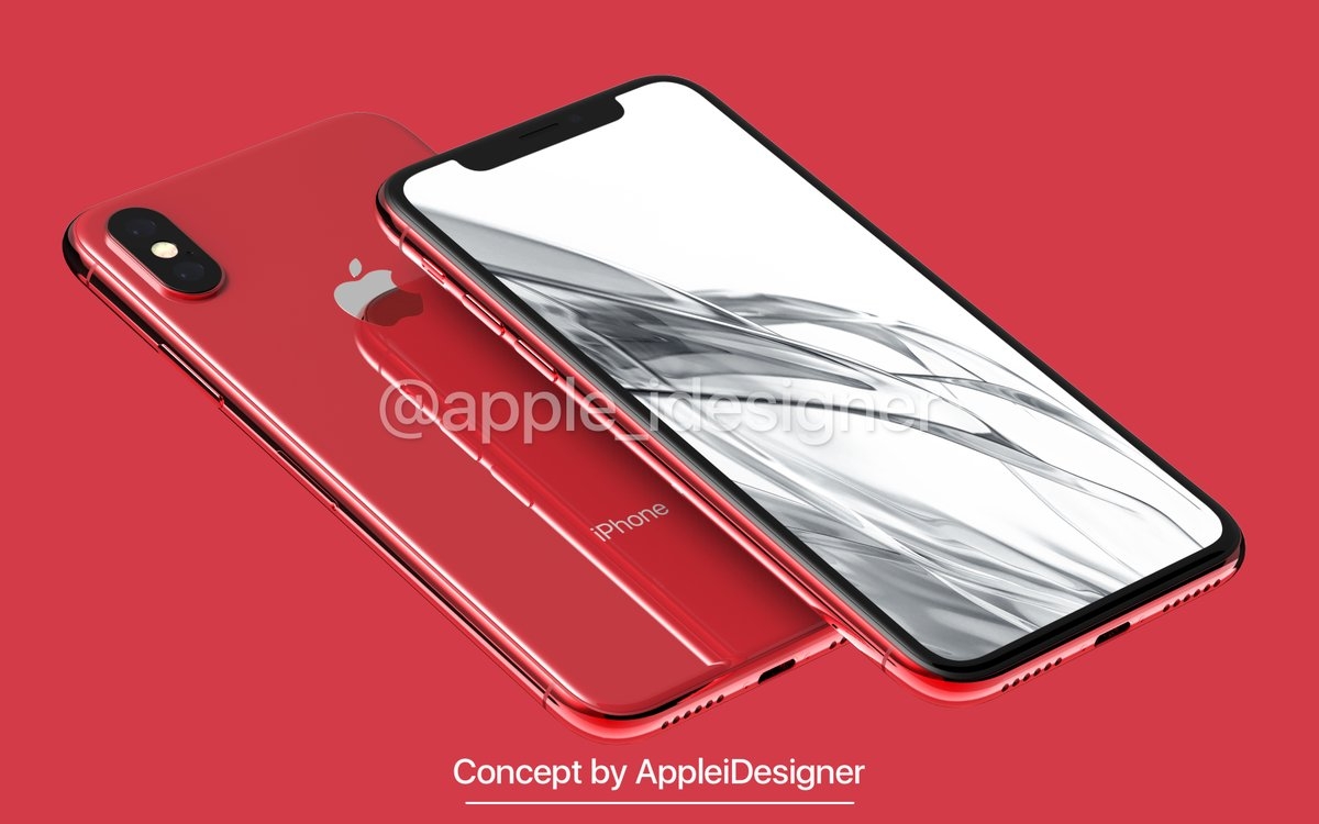 Xuất hiện thêm loạt hình ảnh iPhone X màu đỏ đẹp đến khó tin 2