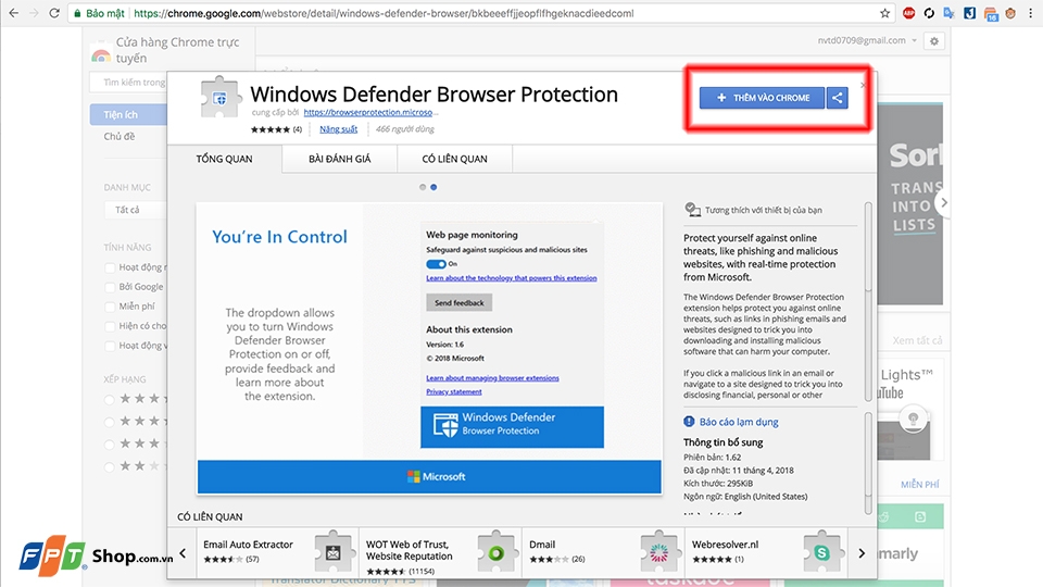 Cài đặt Windows Defender 04