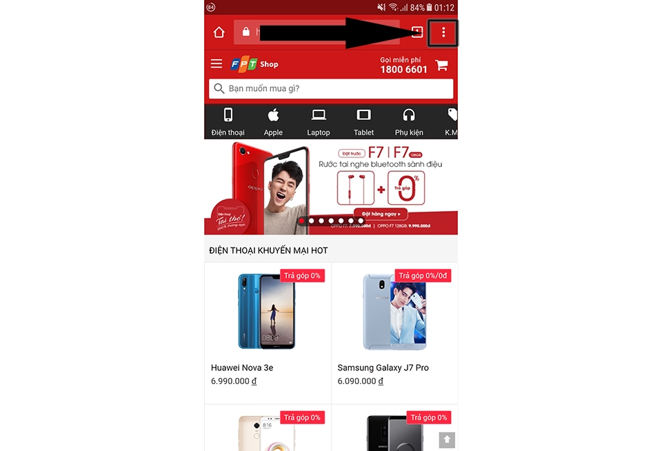 Chặn quảng cáo trên Chrome Android 01 Chặn quảng cáo trên Chrome Android 01