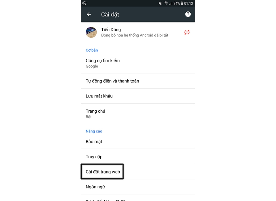 Chặn quảng cáo trên Chrome Android 03 Chặn quảng cáo trên Chrome Android 03
