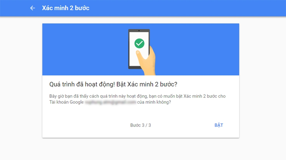 Hướng dẫn kích hoạt đăng nhập hai bước trên Gmail (Ảnh 6)