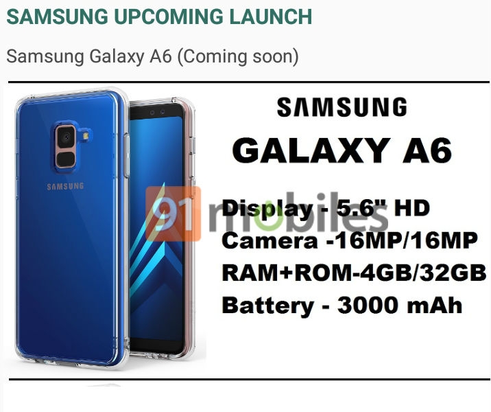 Galaxy A6, Galaxy A6 Plus màn hình tràn cạnh, camera kép lên kệ đầu tiên tại đâu? Galaxy A6, Galaxy A6 Plus màn hình tràn cạnh, camera kép lên kệ đầu tiên tại đâu?